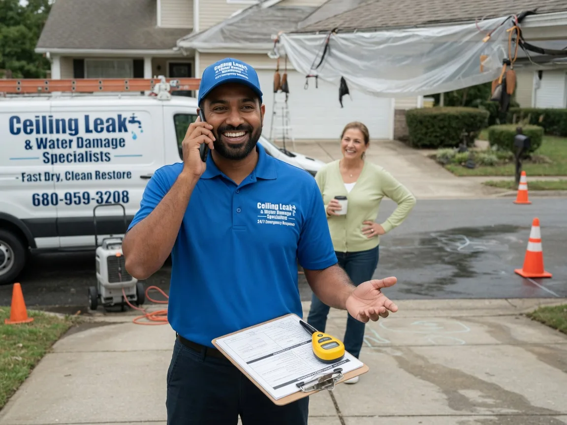 Ceiling Leak Cleanup Wentworth, SD FAQs